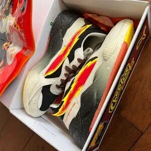 LIMITED EDITION PUMA Cheetos x RS-X MEN\'S SIZE 10.5 PUMA RS-X x Cheetos 39721601 White Yellow Blaze Black Mens  main image 3